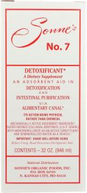 SONNE'S: Detoxificant No. 7
