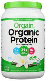 ORGAIN: Organic Protein Plant Based Powder Sweet Vanilla Bean