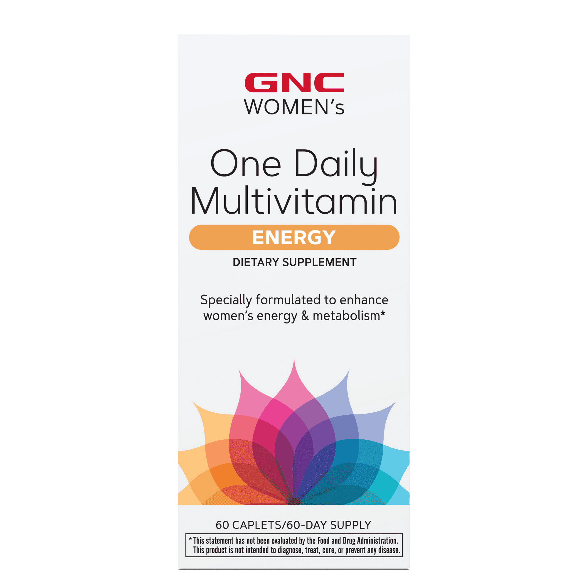 GNC Women's Energy One Daily Multivitamin, 60 Tablets, Vitamin Support for Active Women GNC Women's Energy One Daily Multivitamin, 60 Tablets, Vitamin Support for Active Women